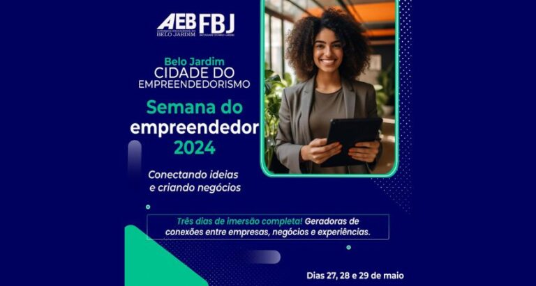 Semana do Empreendedor 2024 da AEB/FBJ terá três dias de imersão completa com palestras e minicursos com conteúdos exclusivos