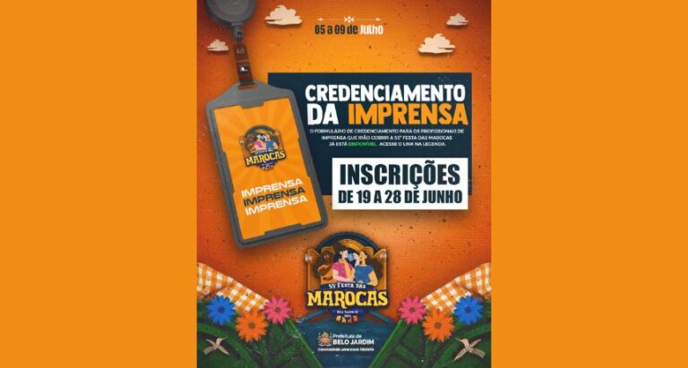 Prefeitura Municipal de Belo Jardim abre inscrições para o credenciamento das Festa das Marocas