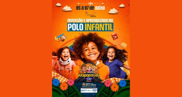 Polo infantil da Festa das Marocas recebe mostra teatral do Instituto Conceição Moura