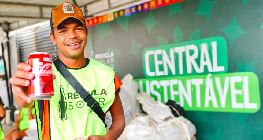 Com duas centrais de triagem de resíduos e 150 catadores beneficiados, São João de Caruaru dá show de sustentabilidade