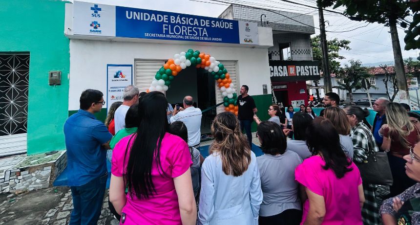 Prefeitura de Belo Jardim realiza a entrega de mais uma Unidade Básica de Saúde