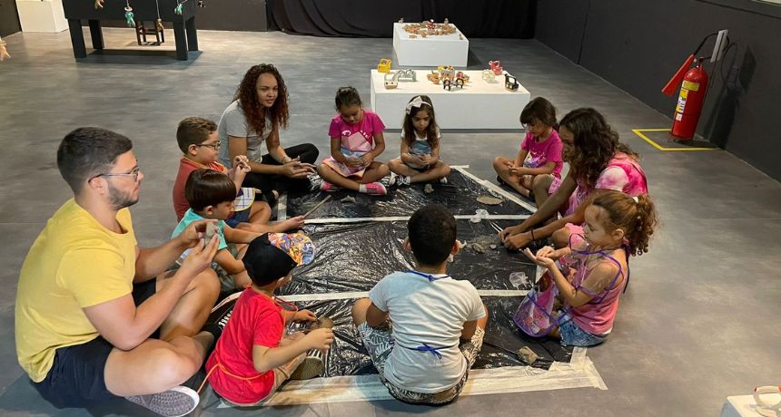 Sesc promove atividade cultural voltada para crianças, em Arcoverde