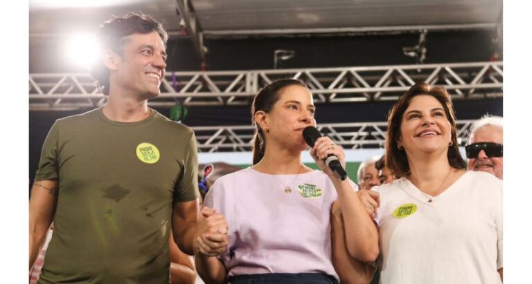 Raquel Lyra abre último final de semana de convenções oficializando apoio a Daniel Coelho no Recife