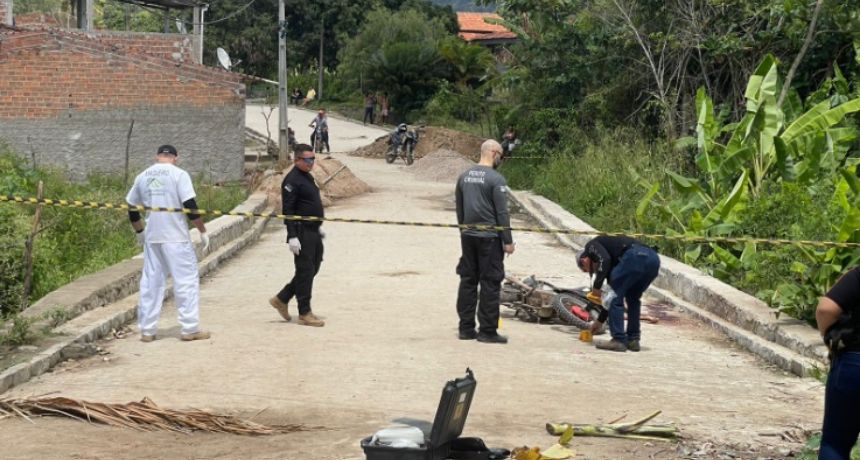 Balanço: jovem é executado com mais de 30 tiros de pistola no Agreste de Pernambuco