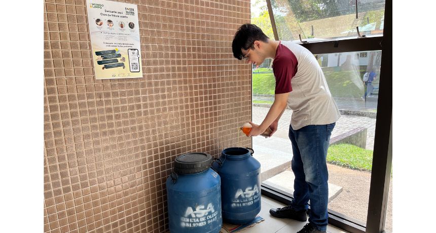 Parque Estadual Dois Irmãos adere à reciclagem de óleo de cozinha usado e reforça compromisso ambiental