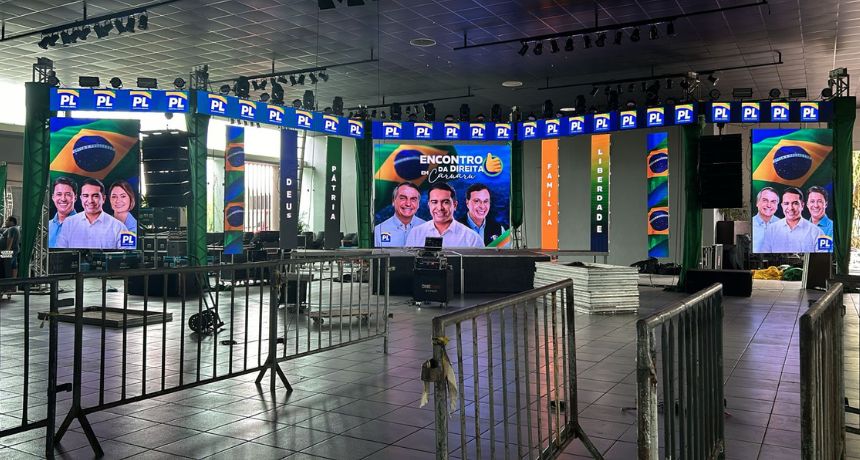 Tudo pronto para receber Bolsonaro em Caruaru