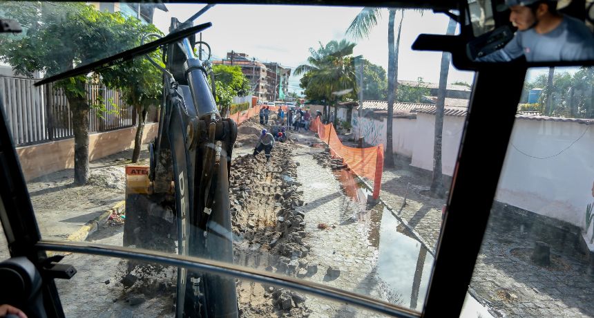 Governo do Estado inicia implantação da 1ª etapa do Sistema de Esgotamento Sanitário de Porto de Galinhas