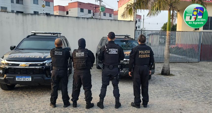 PF Deflagra Operação Barbalho para desarticular organização criminosa com atuação em Pernambuco