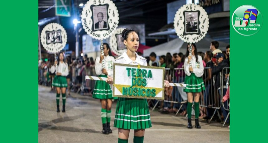 Belo Jardim comemora Independência do Brasil e 96 anos de Emancipação Política com Encontro de Bandas e desfile cívico