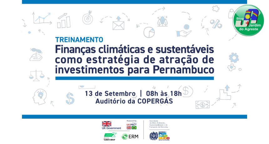 Semas promove treinamento sobre investimentos climáticos e sustentáveis em parceria com a UK Pact