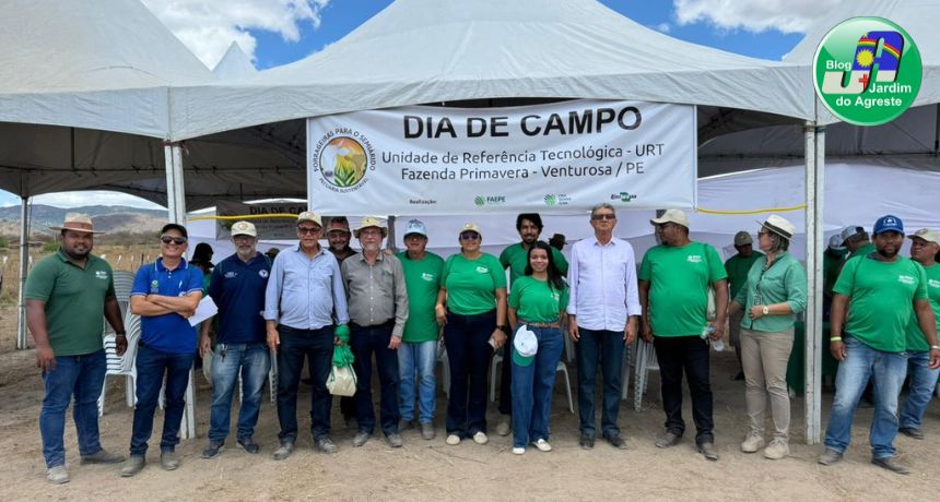 Qualificação: Dia de Campo capacita mais de 100 pecuaristas no Agreste Pernambucano