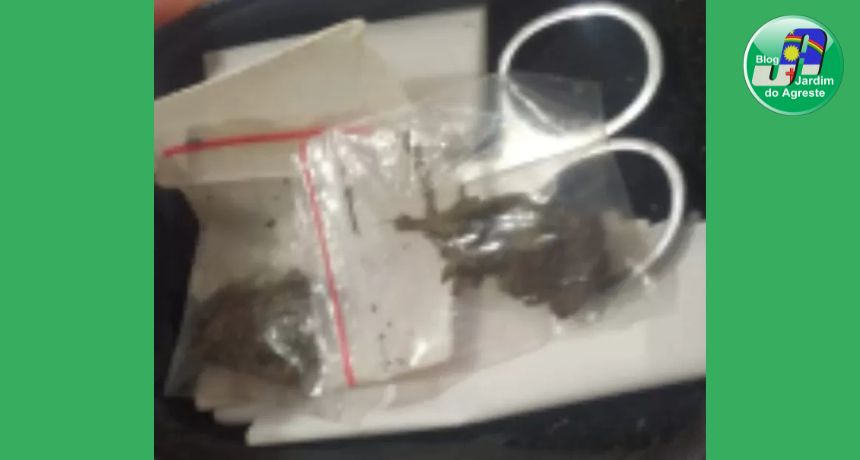 Polícia Militar apreende maconha durante abordagem em São Bento do Una