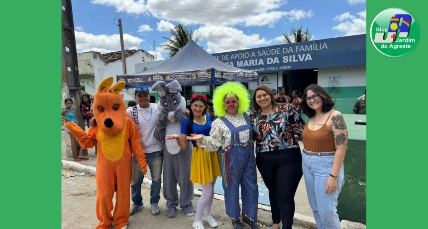 UBS Josefa Maria da Silva comemora Dia das Crianças com diversas atividades