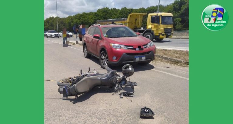 Motociclista morre em grave acidente na BR 232; carreta foge do local