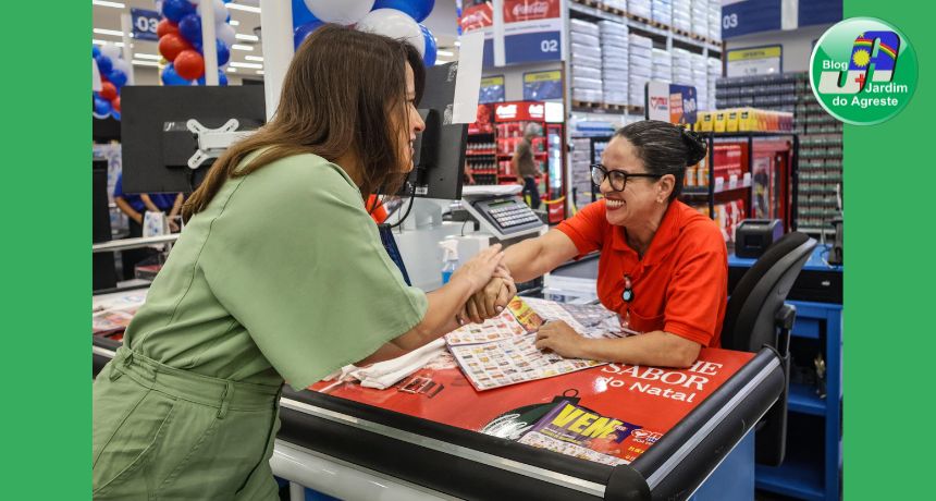 Governadora Raquel Lyra celebra geração de cerca de 600 empregos durante inauguração de mais uma unidade do Mix Mateus no Recife