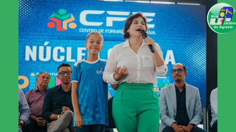 Governadora em exercício Priscila Krause instala Centro de Formação Esportiva em Olinda