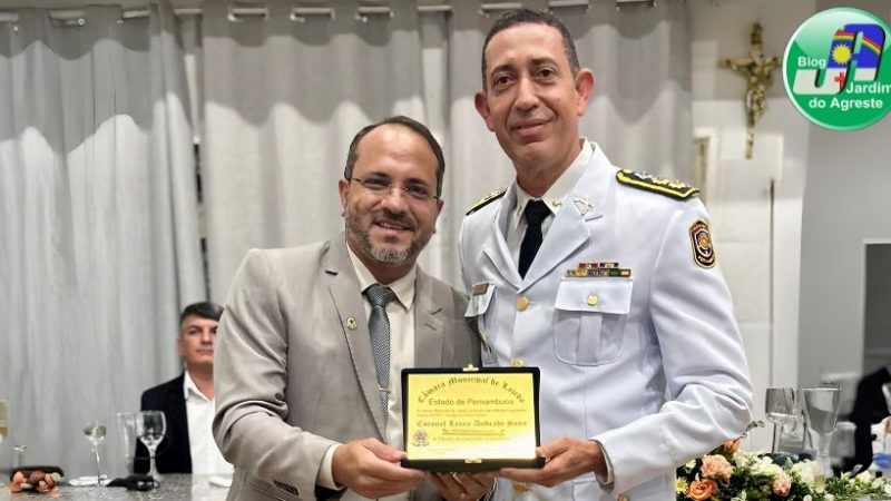Tenente-Coronel Leone Sena é homenageado com Título de Cidadão Lejedense