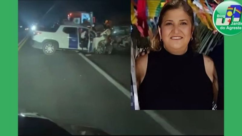 Colisão frontal deixa dois mortos e cinco feridos na BR-232, em Belo Jardim