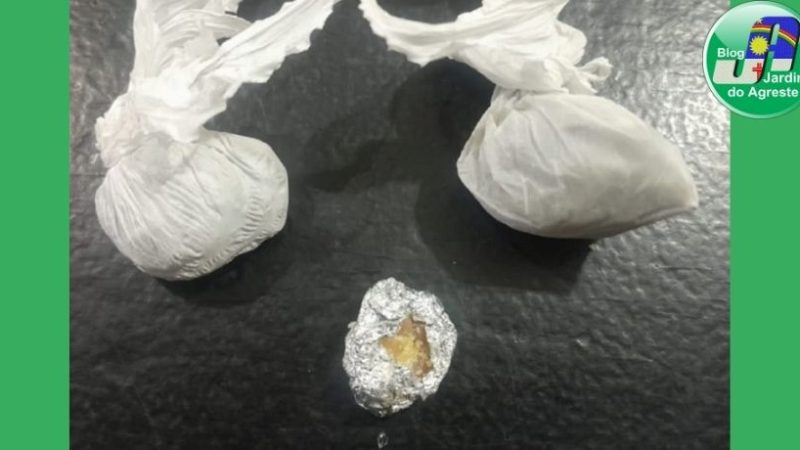 Homem é detido com drogas durante Operação Pernambuco Seguro em Capoeiras