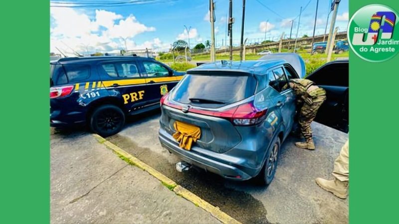 PRF recupera quatro veículos no Recife e no Sertão de Pernambuco