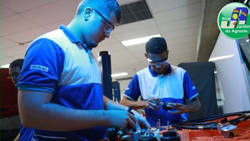 SENAI-PE oferece 160 vagas para cursos técnicos gratuitos em Caruaru e Belo Jardim