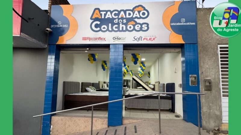Grande Inauguração do Atacadão dos Colchões em São Bento do Una