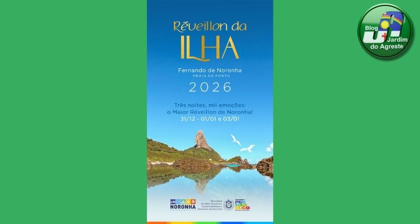 Réveillon da Ilha 2026 em Fernando de Noronha: três dias de celebração fortalecendo o turismo e economia local
