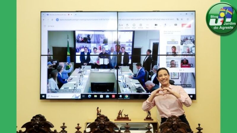 “Transnordestina é nossa”: celebra governadora Raquel durante lançamento do edital para retomada de obras da ferrovia