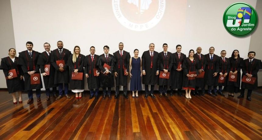 Governadora Raquel Lyra prestigia posse de nova turma de promotores de Justiça do Ministério Público de Pernambuco