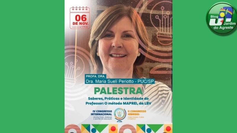 Boas práticas educacionais da LBV serão apresentadas em congresso da Universidade de Pernambuco