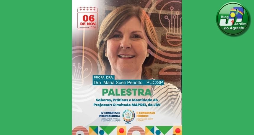 Boas práticas educacionais da LBV serão apresentadas em congresso da Universidade de Pernambuco