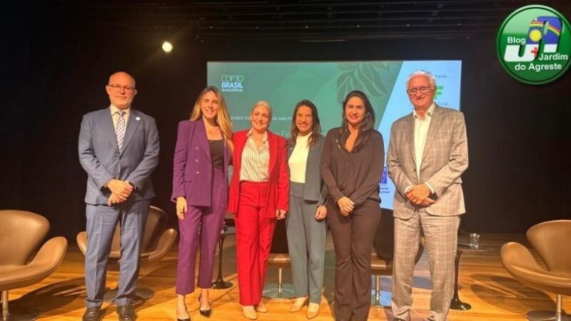 Em evento pré-COP30, governadora Raquel Lyra destaca os avanços de Pernambuco para a transição energética justa