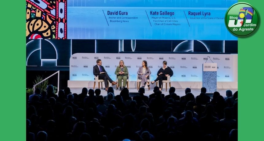 Em fórum pré-COP30, governadora Raquel Lyra reforça papel decisivo dos governos locais no avanço da justiça climática e social