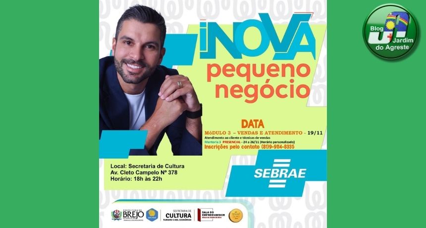 Sala do Empreendedor do Brejo da Madre de Deus oferece novo curso de capacitação em vendas