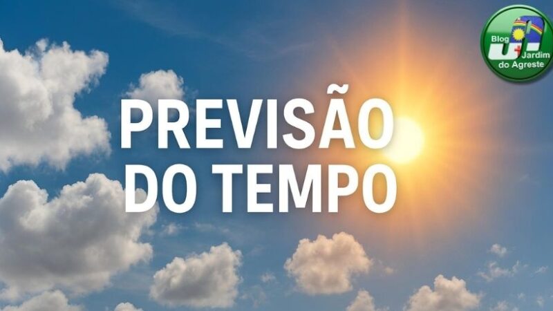 Calor e baixa umidade marcam o fim de semana em São Bento do Una, alerta o INMET
