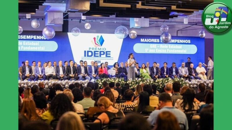 Governadora Raquel Lyra comanda entrega do Prêmio Idepe 2024 e destaca o apoio do Governo do Estado aos municípios