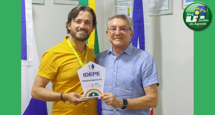 Brejo da Madre de Deus recebe Prêmio do IDEPE