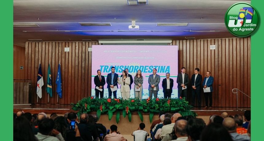 Governadora Raquel Lyra reforça compromisso de Pernambuco com a retomada da Transnordestina e destaca o impacto da ferrovia para o desenvolvimento do Estado