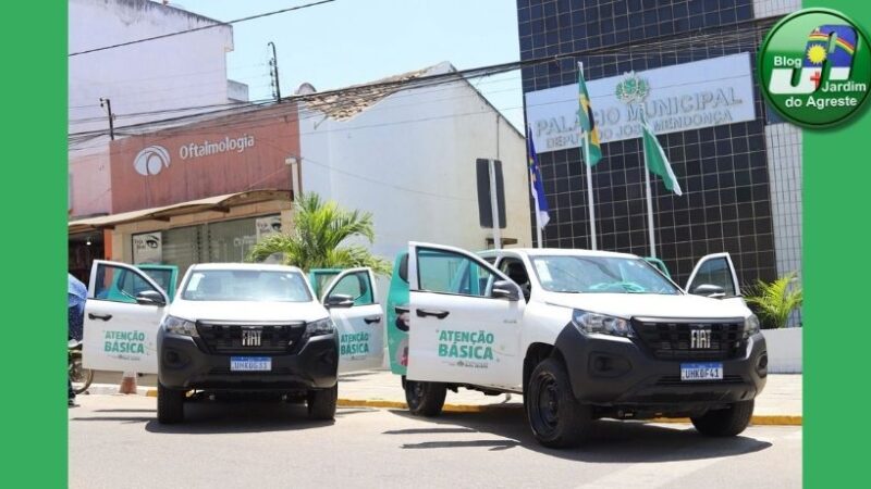 Novos veículos e equipamentos chegam a Belo Jardim para fortalecer o atendimento à população e reforçar a saúde