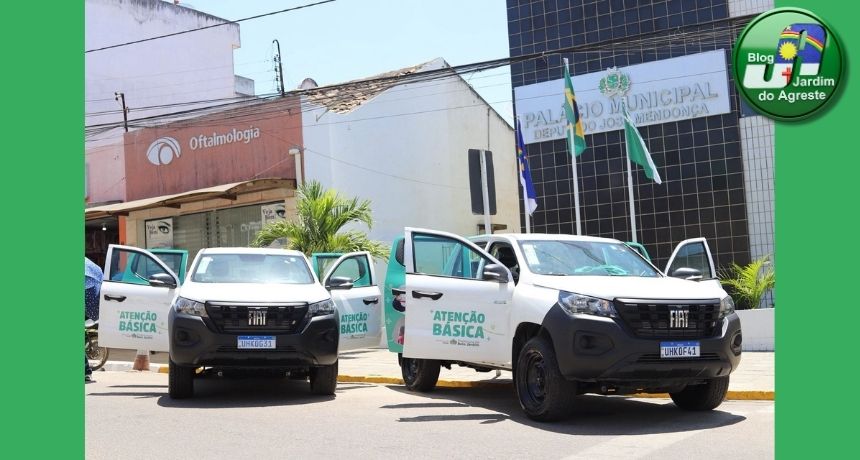 Novos veículos e equipamentos chegam a Belo Jardim para fortalecer o atendimento à população e reforçar a saúde