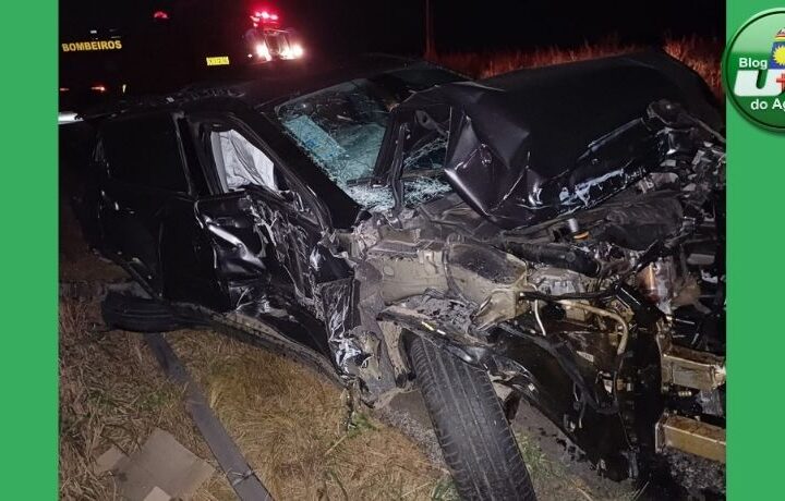 Pombos: Caminhão descontrolado atinge quatro veículos e deixa seis feridos na BR-232