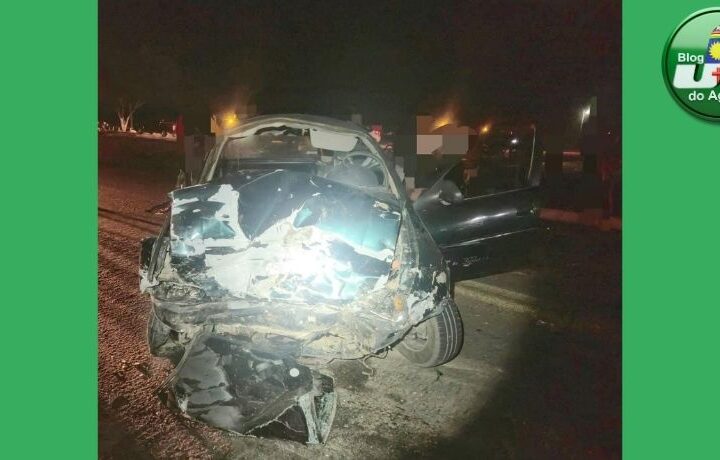 Colisão frontal deixa família ferida na BR-316 em Ouricuri