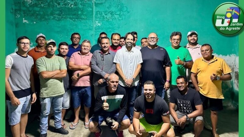 Deputado Diogo Moraes firma parceria com o vereador Professor Marconi, de Brejo da Madre de Deus