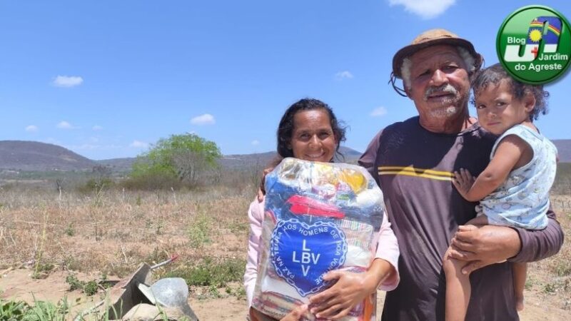 Solidariedade: Campanha Natal Permanente da LBV beneficia 2.450 famílias no Estado de Pernambuco