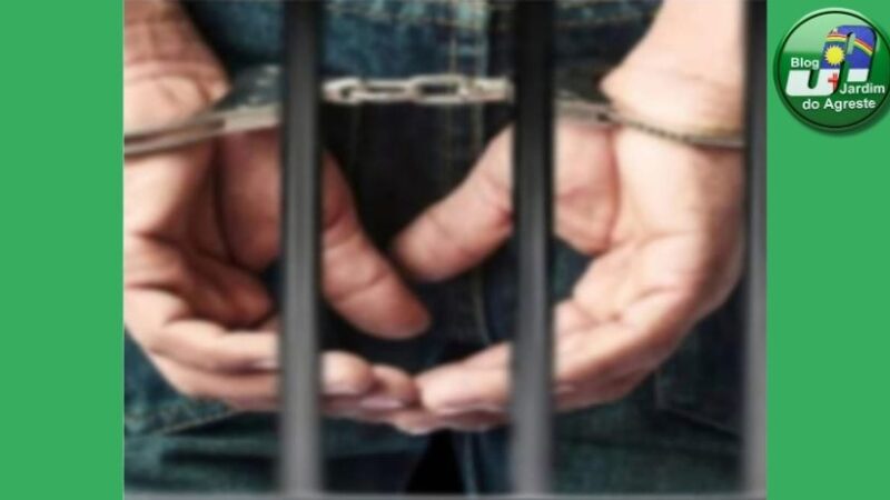 Homem é recolhido após cumprimento de mandado de prisão em São Bento do Una