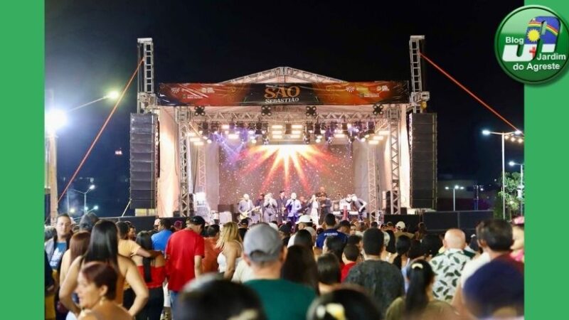 Festa de São Sebastião atraiu grande público en Belo Jardim e contou com atrações de destaque, como Sirano & Sirino, PV Calado e Cavaleiros do Forró